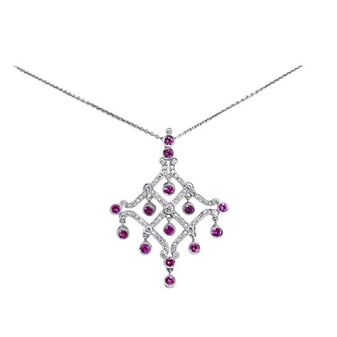 pink sapphire necklace louis vuitton|Necklaces and Pendants Collection for Women .